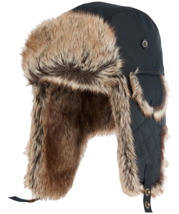 Men’s Barbour Cleadon Trapper Hat - Black