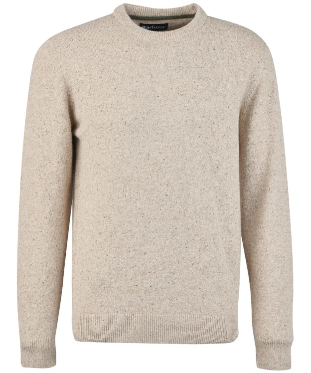 Men's Barbour Tisbury Crew Neck Sweater - Stone