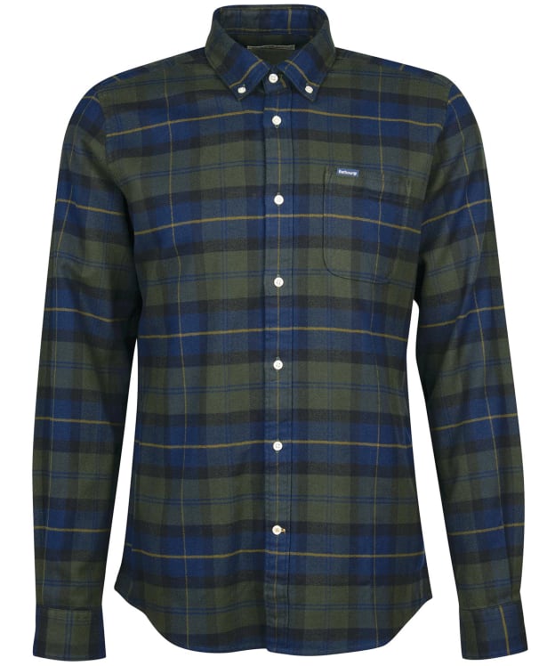Men’s Barbour Kyeloch Tailored Shirt - Olive Night