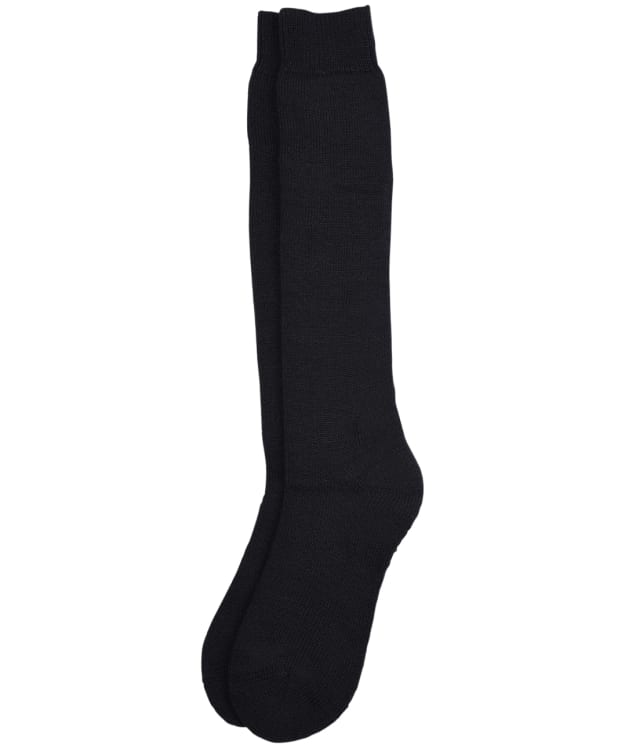 Men's Barbour Wellington Socks - Black