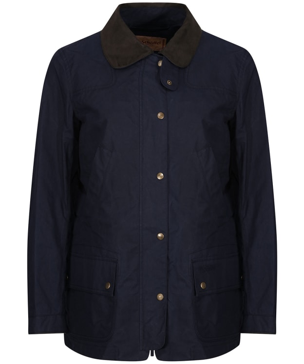 Women’s Schöffel Pilton Waxed Jacket - Navy
