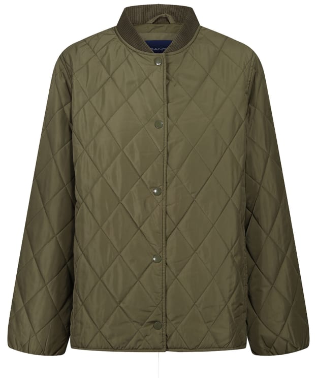 Women’s GANT Quilted Jacket - Hunter Green