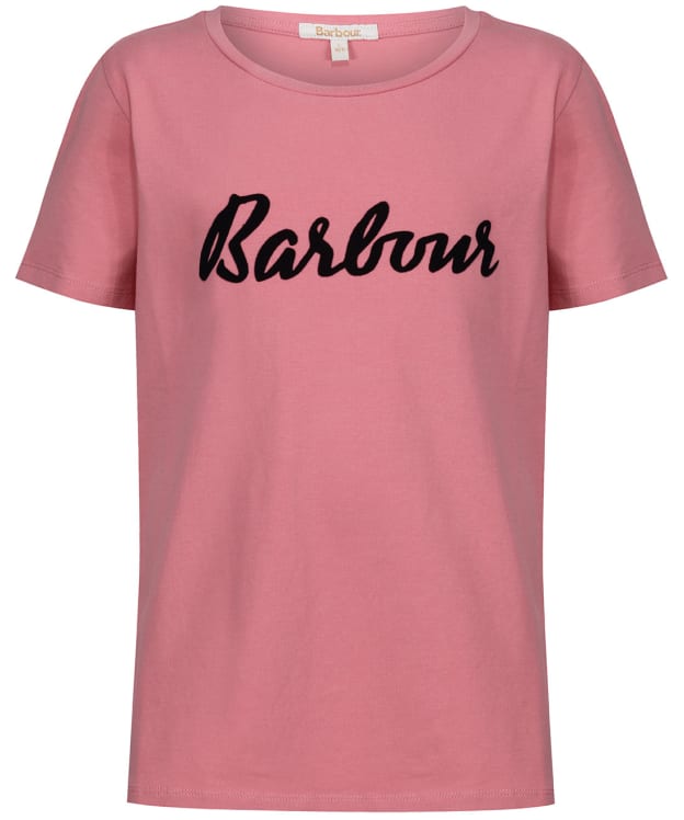 Girl's Barbour Rebecca T-Shirt - 10-15yrs - Vintage Rose