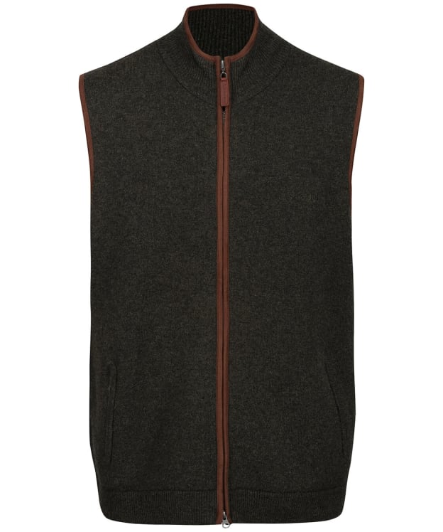 Men's Schoffel Orkney Merino Gilet - Loden Green