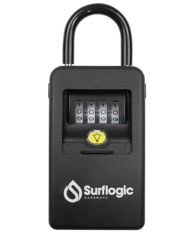Surflogic Vehicle Key Safe Security Combination Lock With LED Light - Black