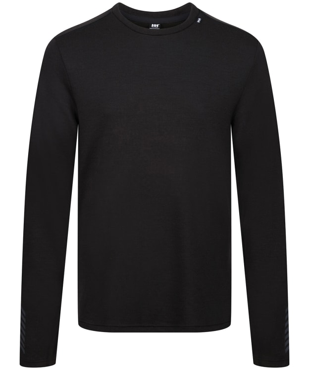 Men’s Helly Hansen Lifa Merino Midweight Crew Baselayer - Black