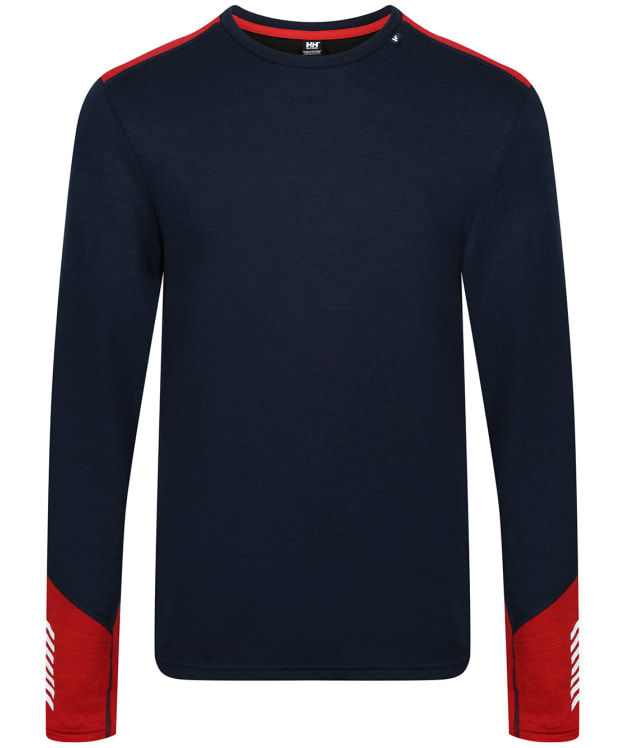 Men’s Helly Hansen Lifa Merino Midweight Crew Baselayer - Navy