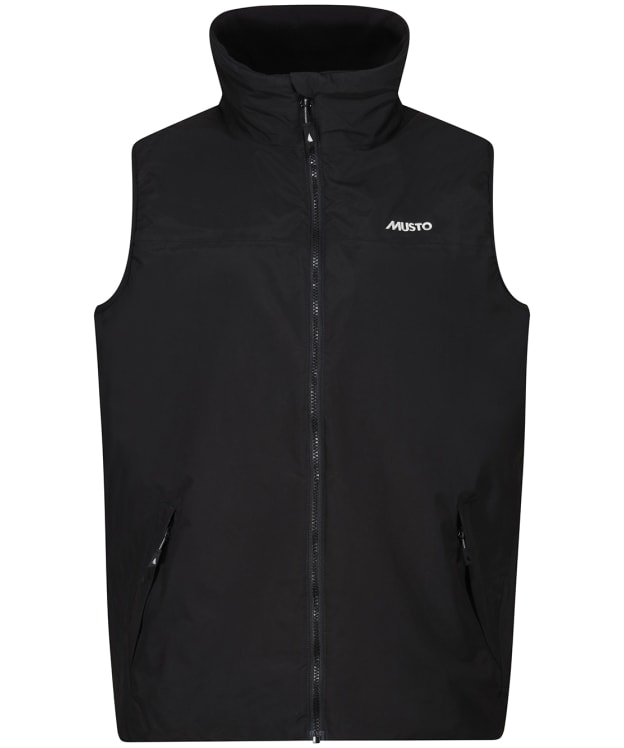 Men’s Musto Waterproof Polartec Fleece Lined Snug Vest - Black