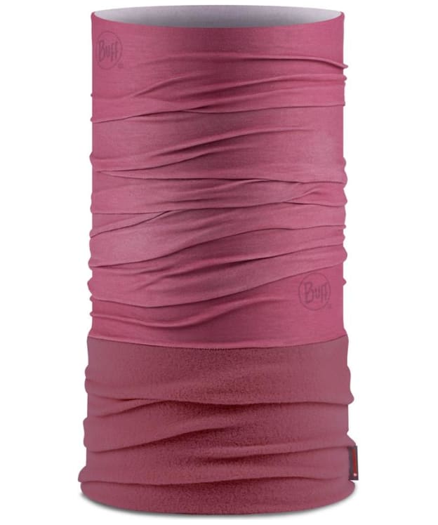 Buff Polar Neck Tube Gaiter With Polar Fleece UPF 50 - Tulip Pink
