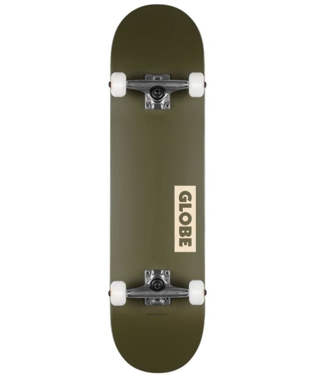 Globe Goodstock Resin-7 Complete Skateboard - 8.25" - Fatigue Green