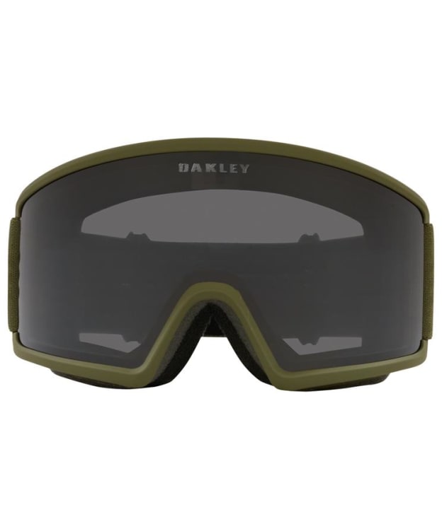 Oakley Target Line L Snow Goggles - Dark Grey Lens - Dark Brush