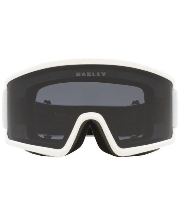 Oakley Target Line M Snow Goggles - Dark Grey Lens - Matte White