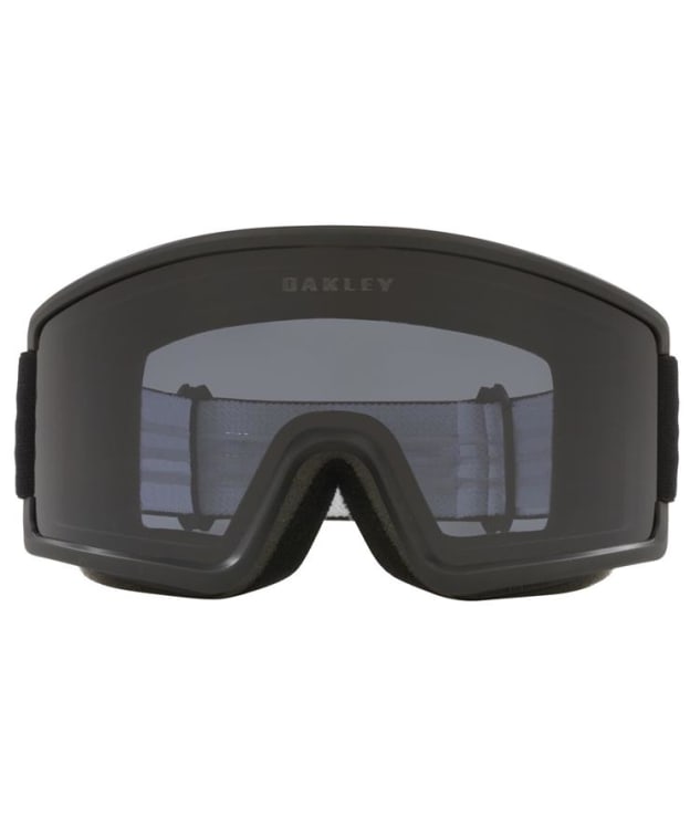 Oakley Target Line M Snow Goggles - Dark Grey Lens - Matte Black