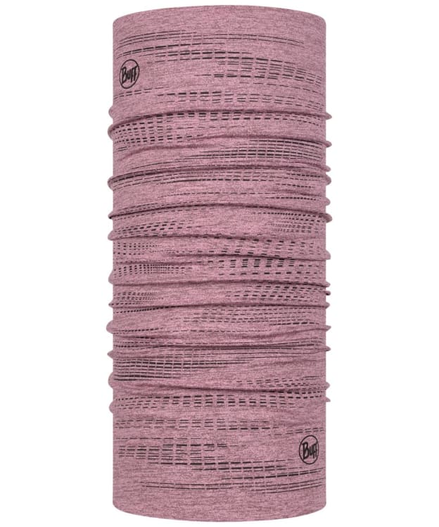 Buff Dryflx Solid Recycled 4-Way Stretch Reflective Necktube - Lilac Sand