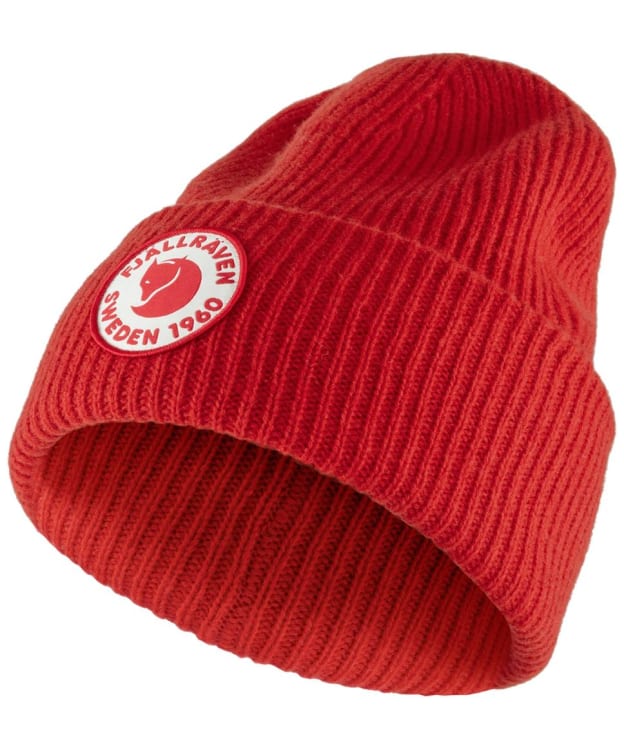 Fjallraven 1960 Logo Beanie Hat - True Red