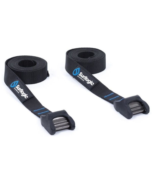 Surflogic Surfboard Tie Down Straps 4.55m/15' - Black