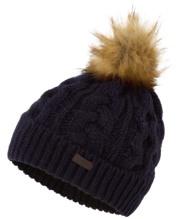 Women's Schoffel Bakewell Bobble Hat - Navy