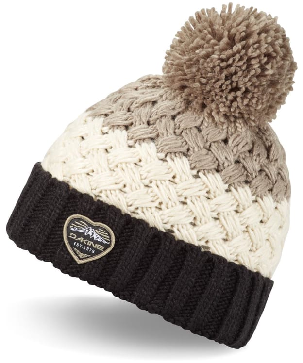 Dakine Emory Knitted Beanie Hat - Black / Turtle / Stone