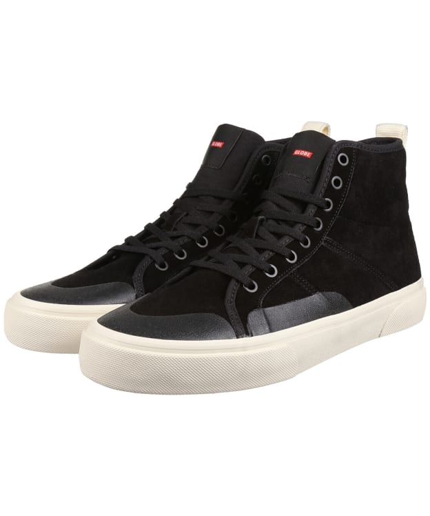 Men’s Globe Los Angered II Suede Shockbed™ Skate Shoes - Black / Antique