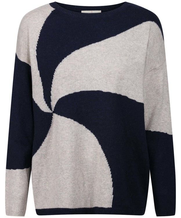 Women’s Seasalt St Leven Jumper - Mast Arc Magpie Aran