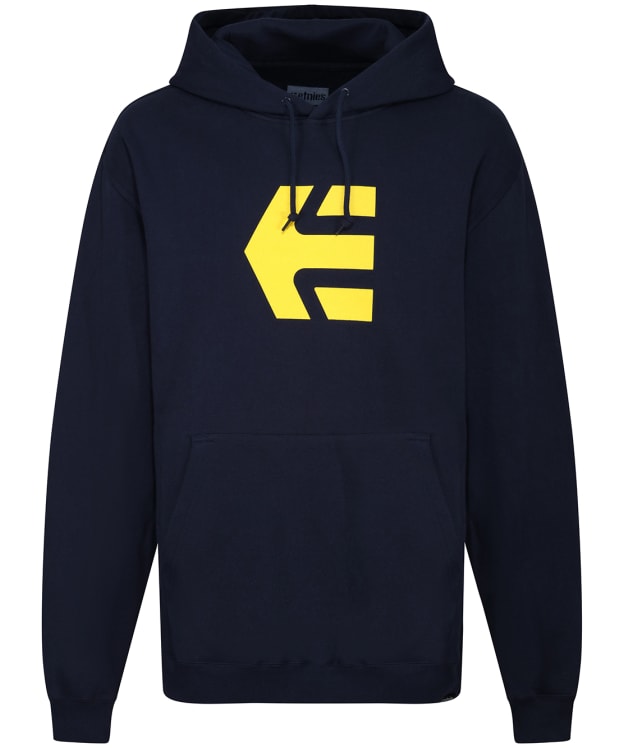 Men’s Etnies Classic Icon Cotton Blend Hoodie - Navy / Yellow