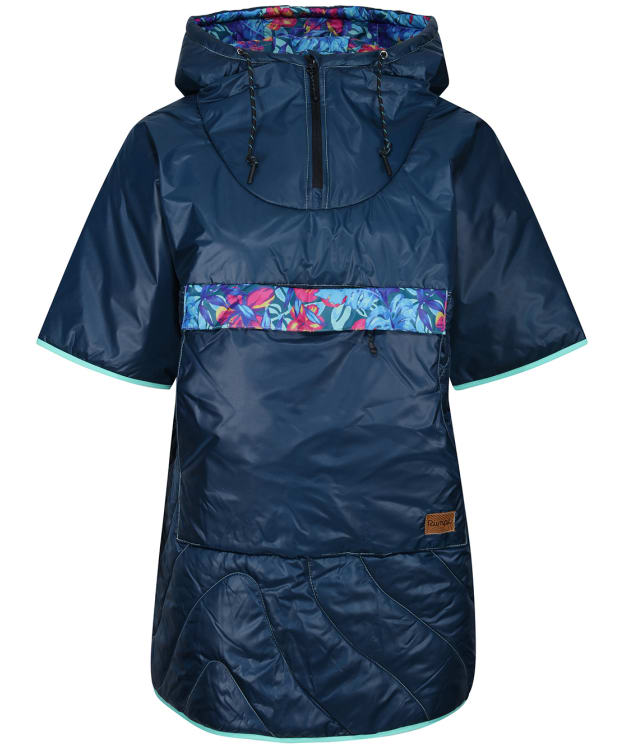 Rumpl Original Puffy Water Repellent Insulated Poncho - Blue Hawaii