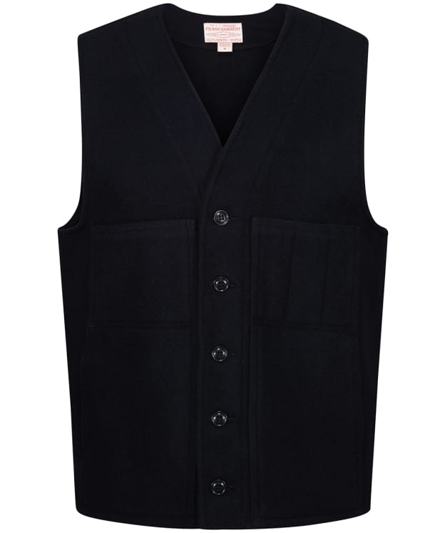 Men's Filson Mackinaw Wool Heavyweight Vest - Dark Navy