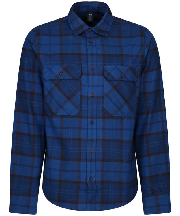 Men’s Helly Hansen Lokka Organic Flannel Shirt - Triple Espresso
