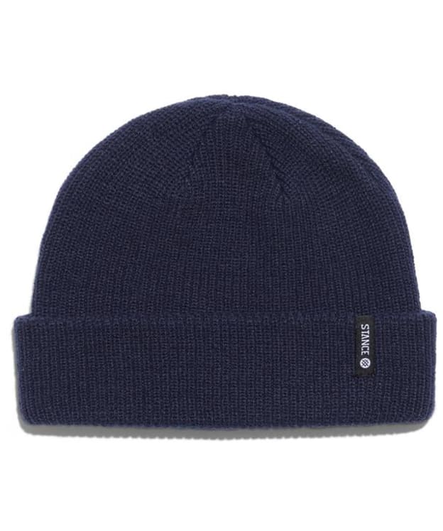 Stance Icon 2 Shallow Turn-Up Knitted Beanie - Navy