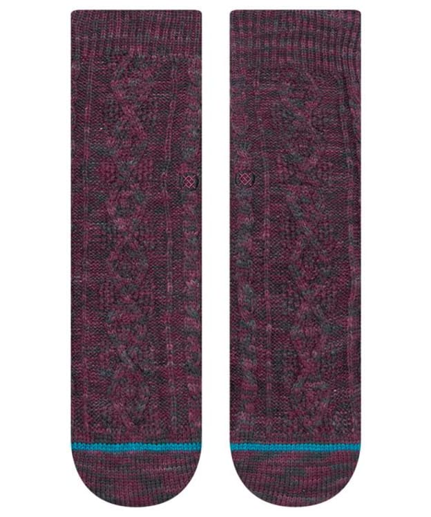Stance Habitat Ankle Socks - Burgundy