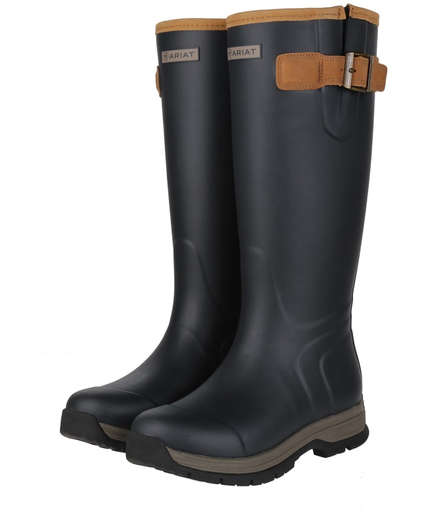 Women's Ariat Burford Insulated Tall Wellington Boots - Navy
