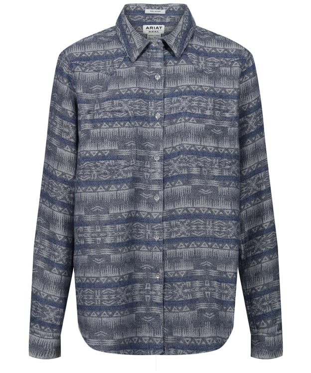 Women’s Ariat Real Billie Jean Shirt - Nightrider Jacquard