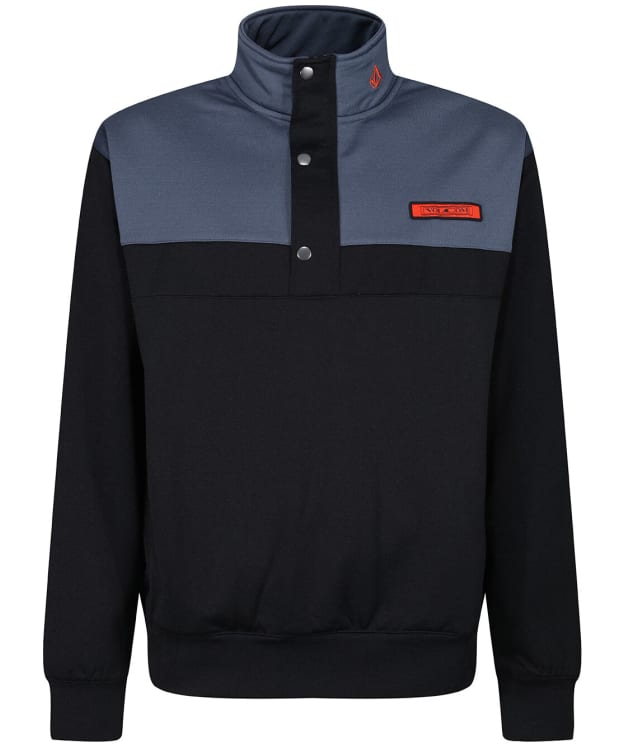 Men's Volcom She Crew High-Neck Fleece - Black