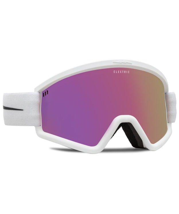 Electric Hex (Invert) Lightweight Snow Sports Goggles - White / Pink