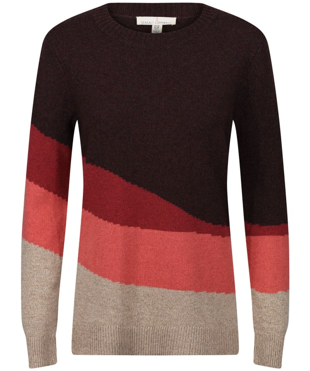 Women’s Seasalt Zennor Moor Jumper - Hill Ramble Crabapple