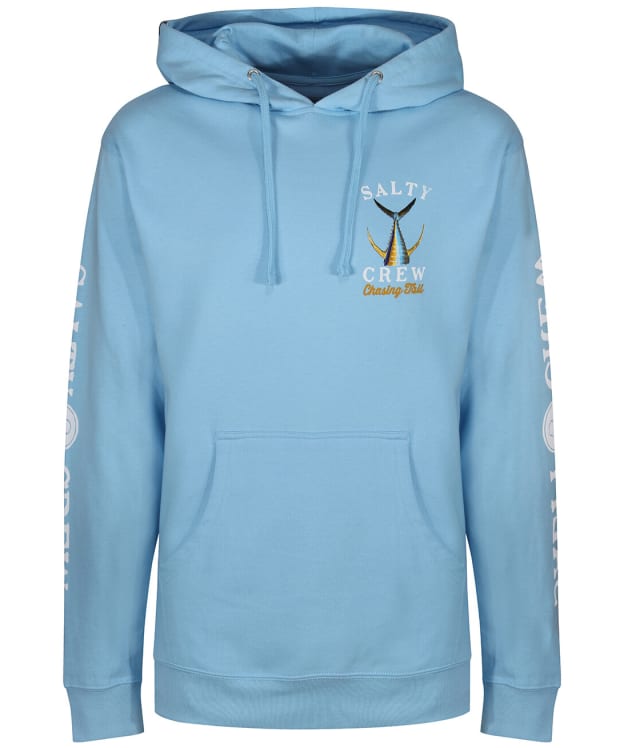 Men’s Salty Crew Tailed Fleece Drawstring Hoodie - Light Blue