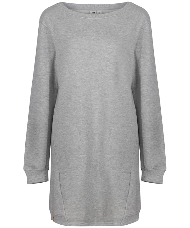 Women’s Tentree Fleece Crew Dress - Hi Rise Grey Heather