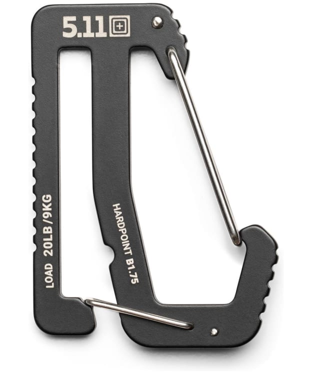 5.11 Hardpoint B175 Stainless Steel Carabiner Clip - Black