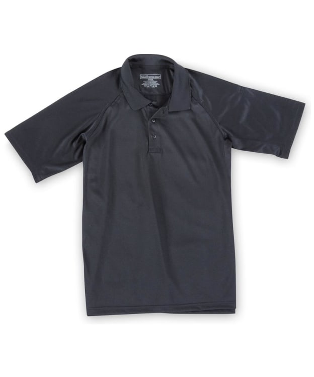 5.11 Tactical Men’s Performance Short Sleeve Polo Shirt - Black