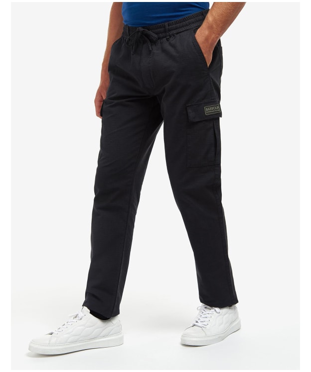 Men's Barbour International Penton Cargo Trousers - Black