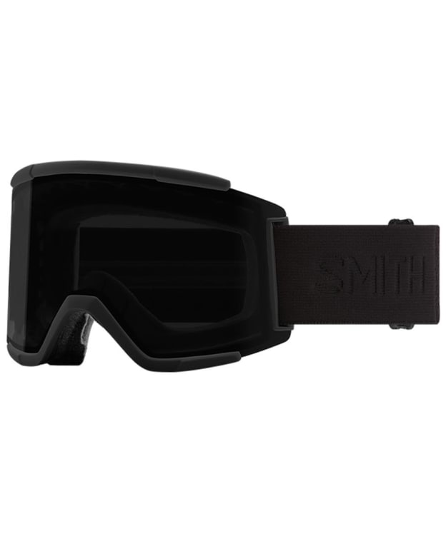 Smith Squad XL Snow Goggles - Chromapop Sun Black & Storm Rose Flash Lenses - Blackout