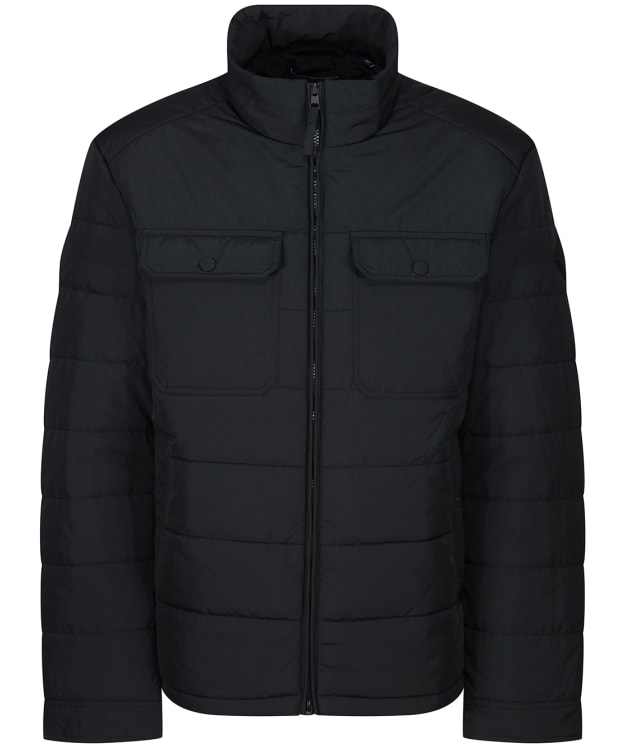 Men’s GANT Channel Quilted Windcheater - Black