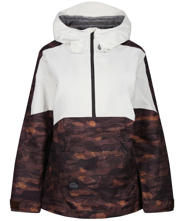 Women's Volcom Waterproof Mirror Pullover Jacket - Dusk Camo