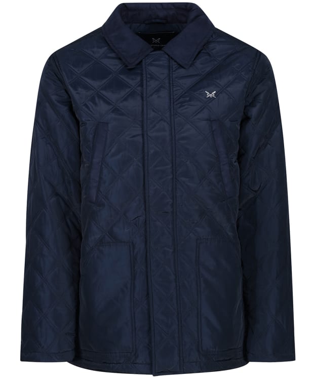 Men’s Crew Clothing Chiswick Quilted Jacket - Dark Navy