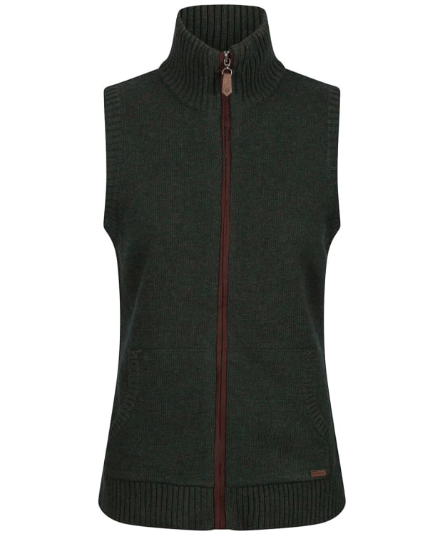 Women’s Dubarry Sheedy Wool Blend Gilet - Olive