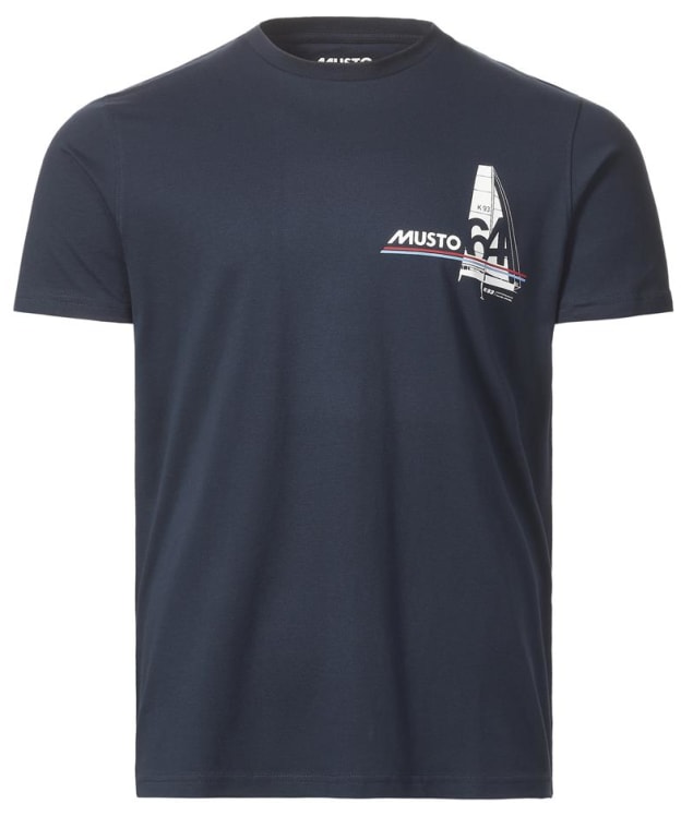 Men’s Musto Corsica Graphic Short Sleeved T-Shirt 2.0 - Navy
