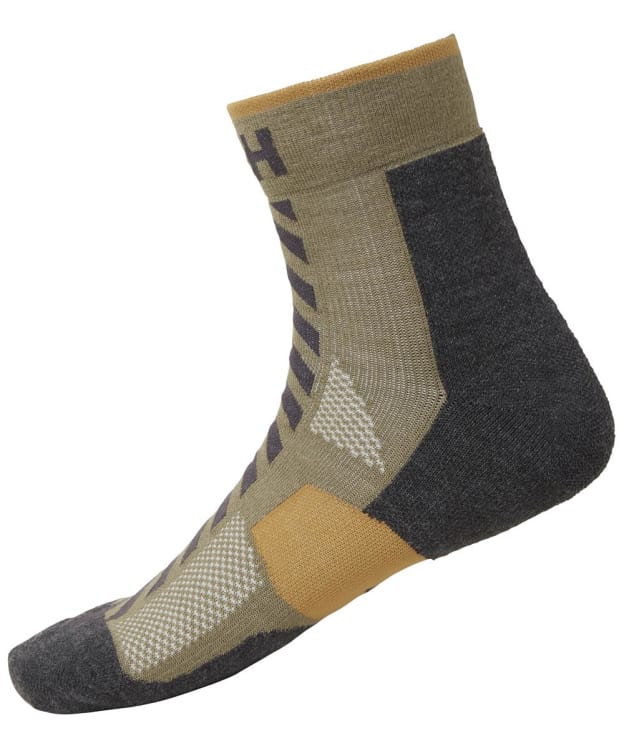 Men's Helly Hansen Hiking Merino Wool Blend Quarter Sock - Aluminium