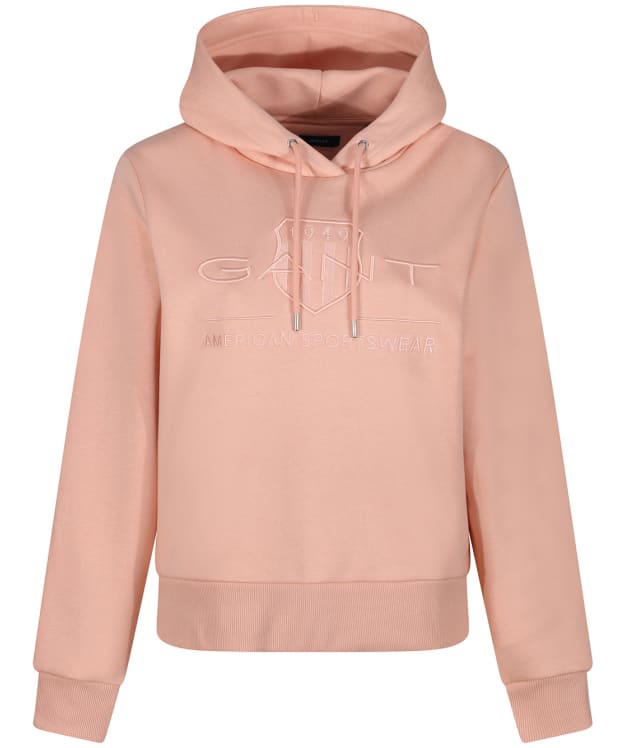 Women’s GANT Tonal Archive Shield Hoodie - Guava Orange