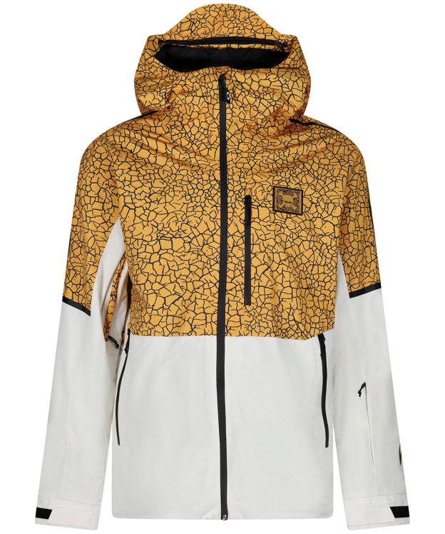 Men's Oakley TC Gunn 2.0 RC Water-Repellent Shell Jacket - Yellow Crackle
