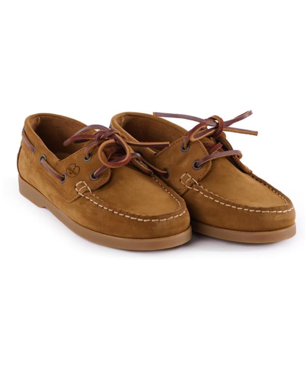 Women’s Le Chameau Galion Deck Shoes - Tan